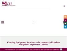 Tablet Screenshot of catering-equipment-solutions.co.uk